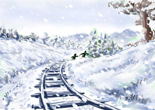 雪 線路 兄弟