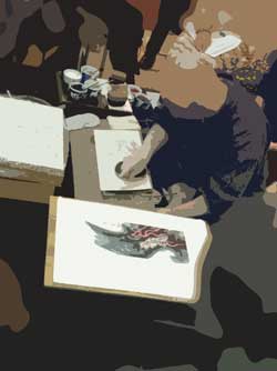 浮世絵 版画 刷り師