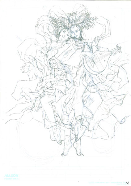 弁天姉妹・下書き