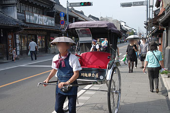 川越 人力車