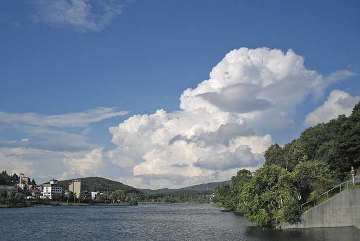 白樺湖 空